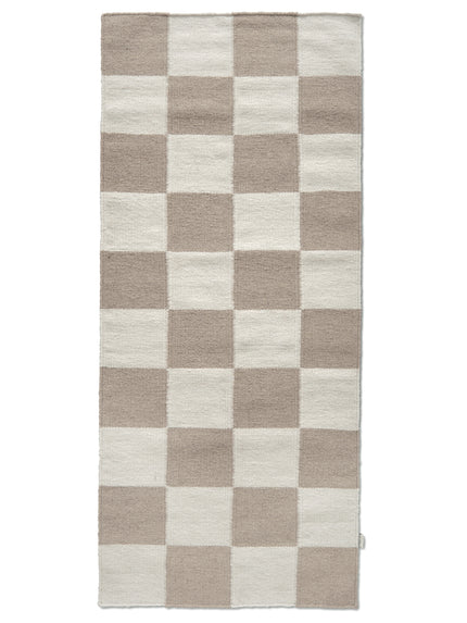Squares Vit/natur renningur