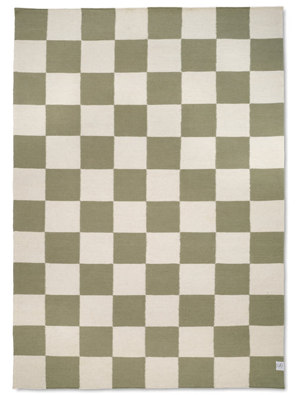Squares white/Green