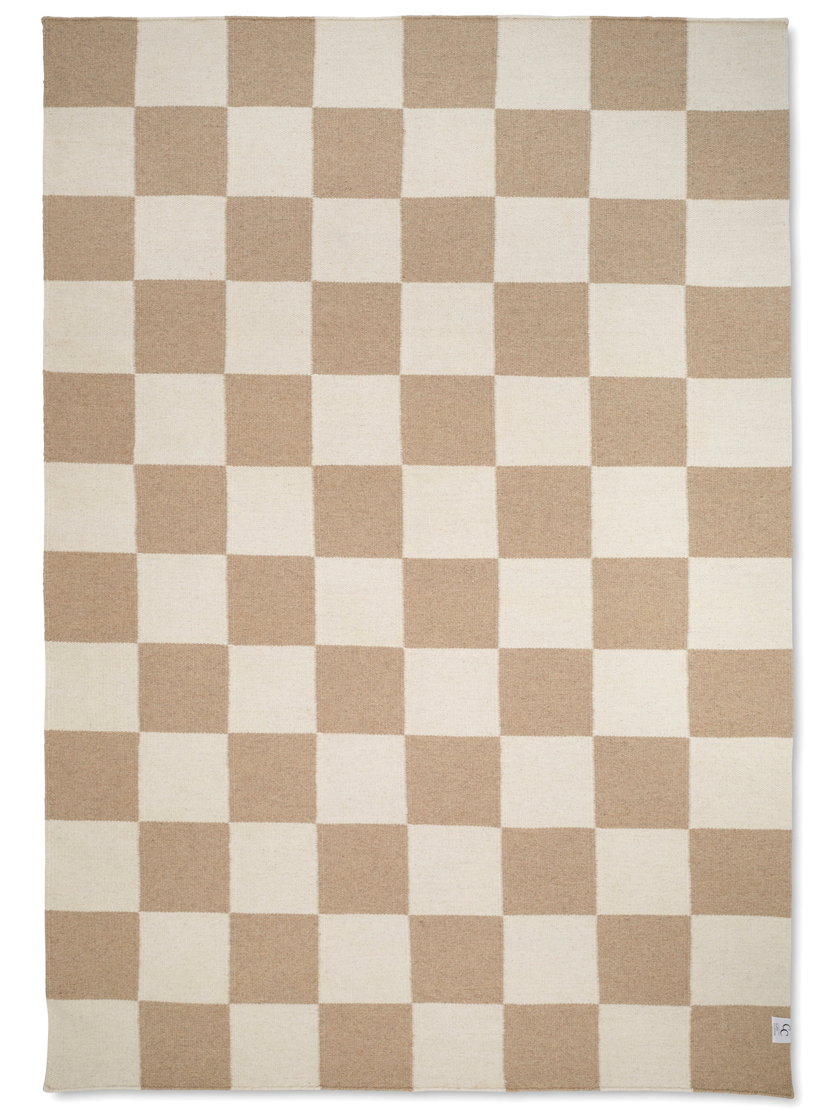 Squares white/Natural
