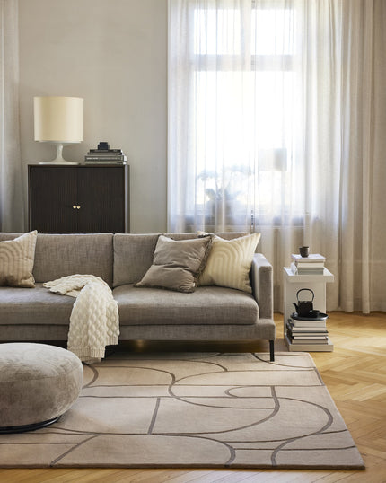Nýtt! Modern Abstract Beige