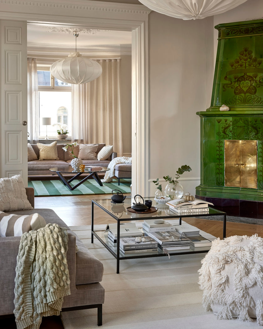 Nýtt! Stripe Boucle Ivory