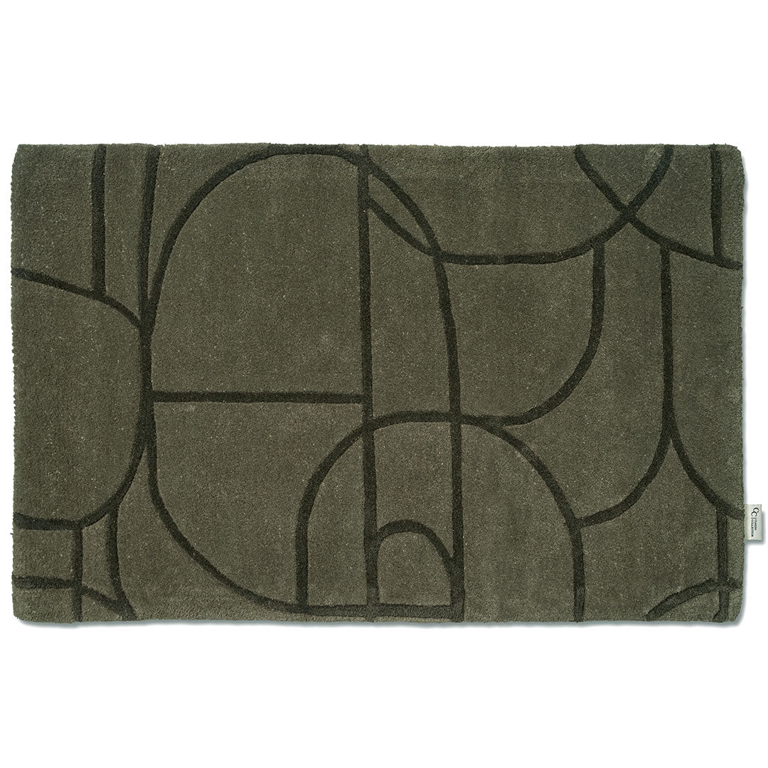 Dyramotta Modern Abstract græn