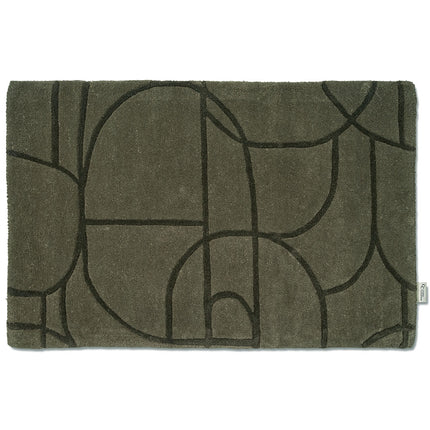 Dyramotta Modern Abstract græn