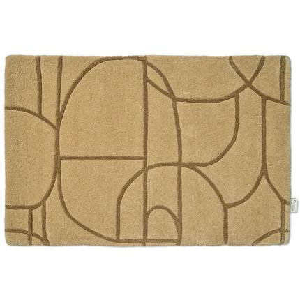 Dyramotta Modern Abstract mustard