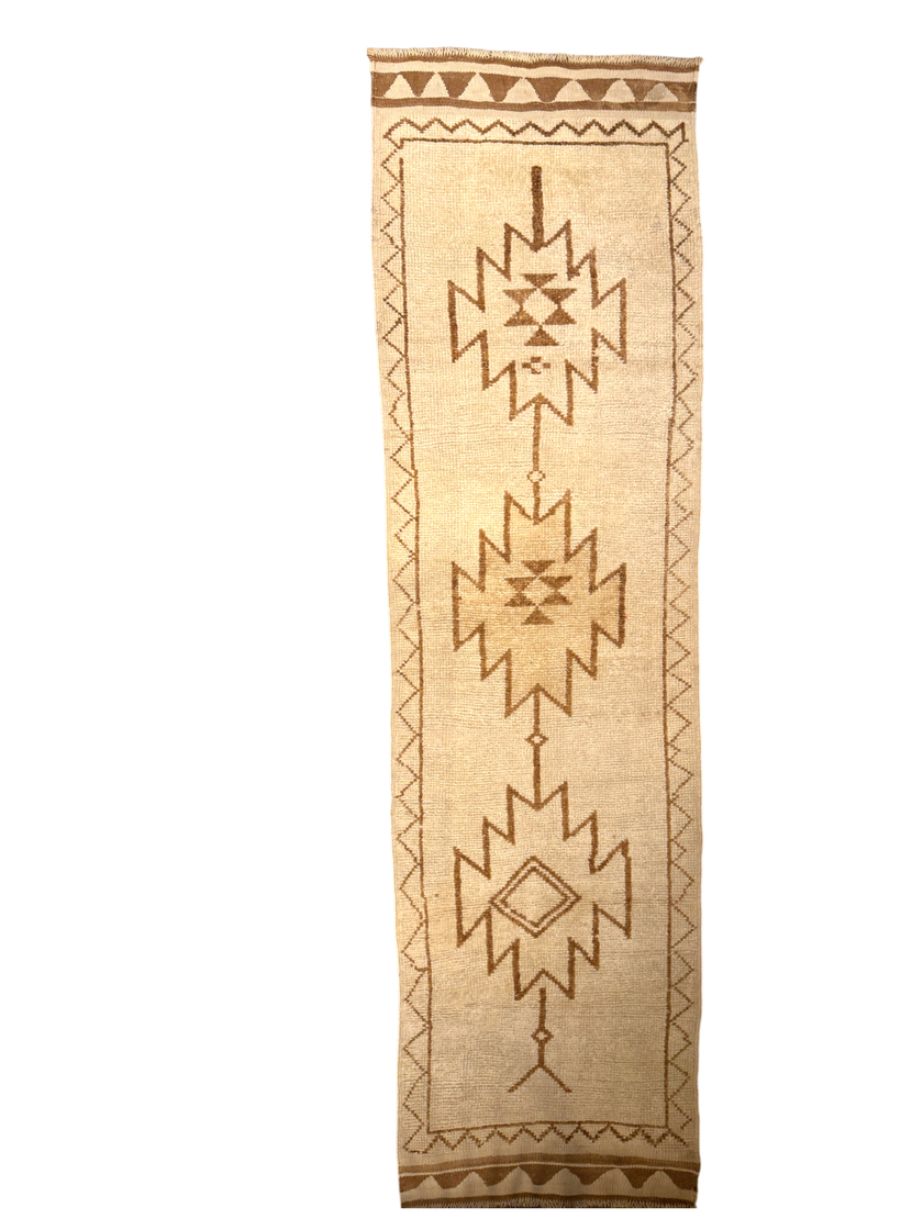 Tyrkneskur Vintage renningur Herki 97x349
