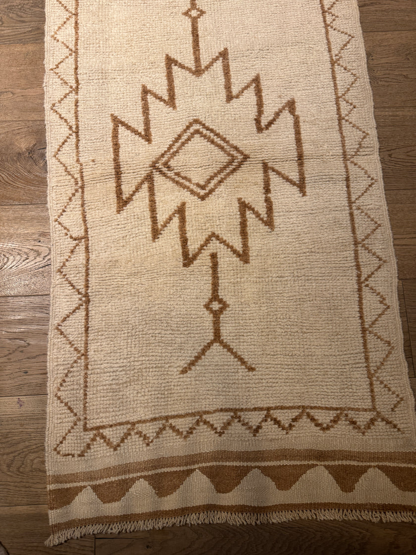Tyrkneskur Vintage renningur Herki 97x349