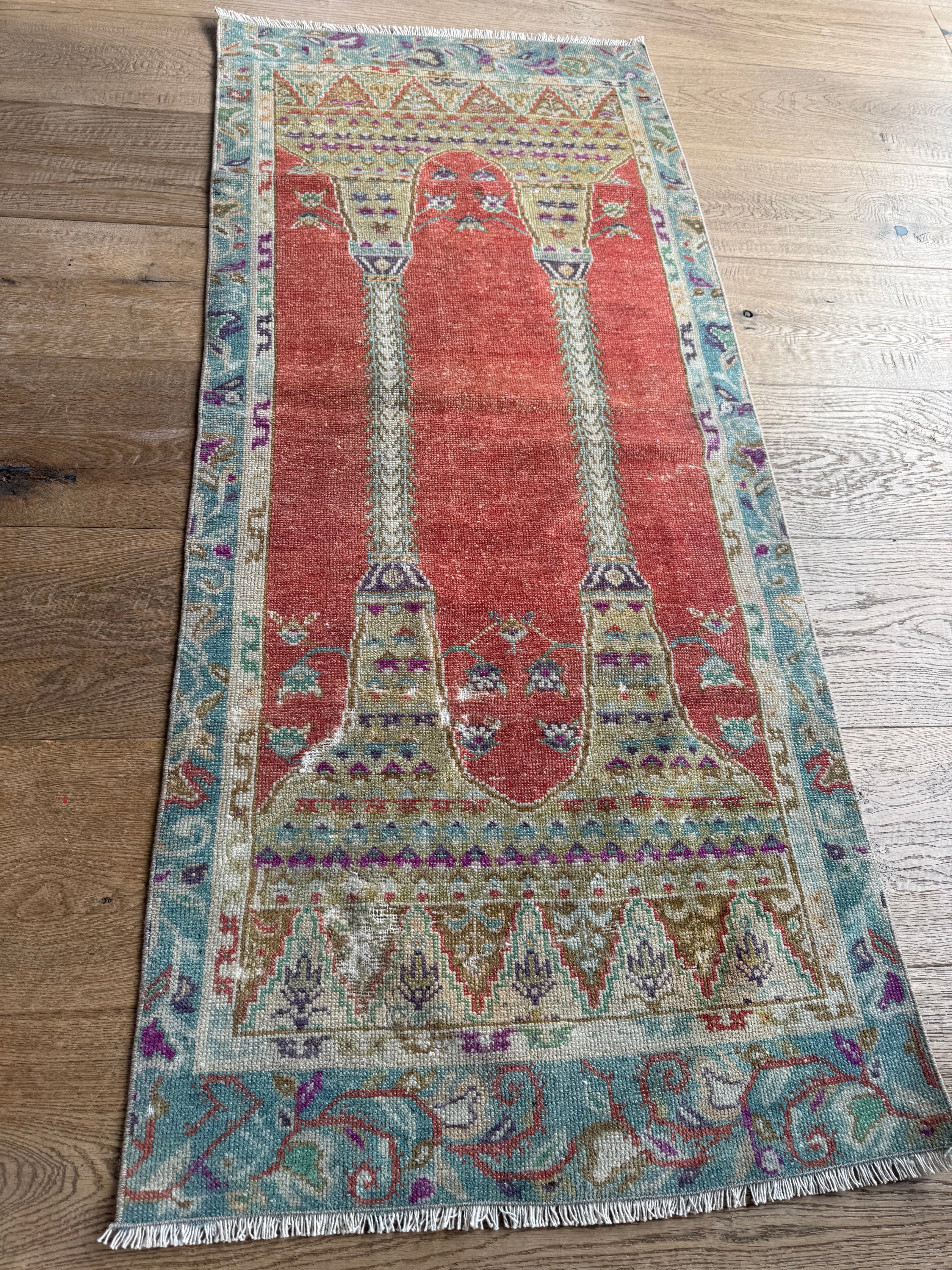Tyrkneskur Vintage renningur Anatolia 74x174