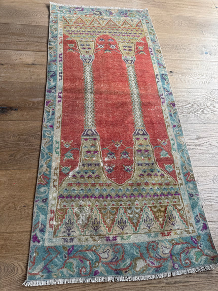 Tyrkneskur Vintage renningur Anatolia 74x174