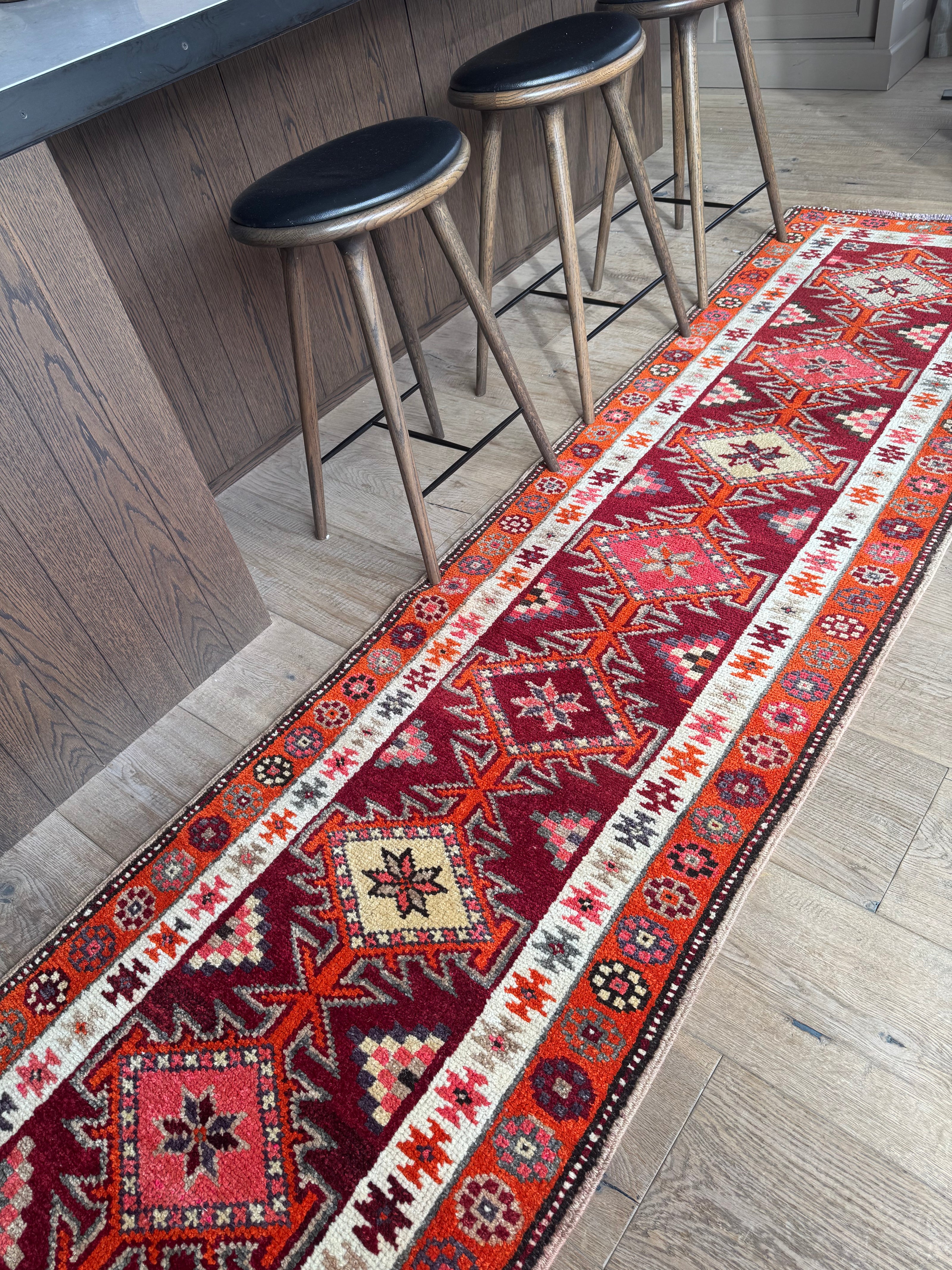 Tyrkneskur Vintage renningur 83x347cm