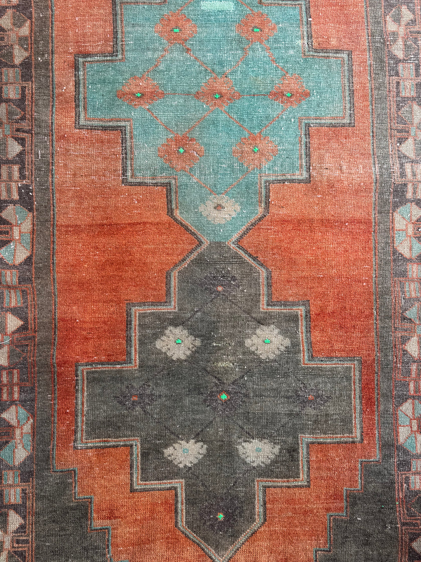 Tyrkneskur Vintage renningur Kcirt 123x374
