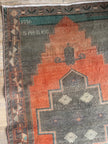 Tyrkneskur Vintage renningur Kcirt 123x374
