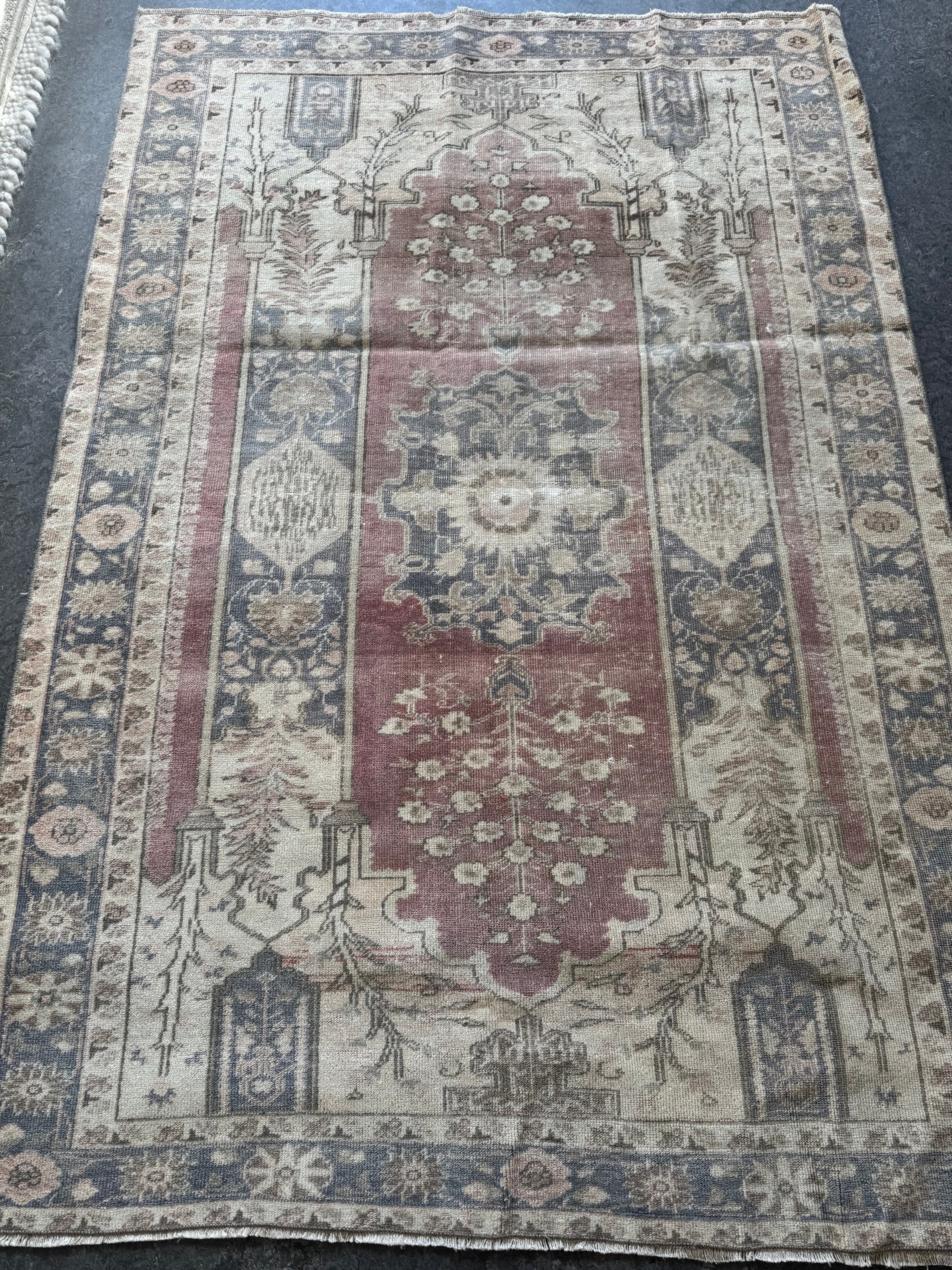 Tyrkneskur Vintage motta Anatolia 114x166cm
