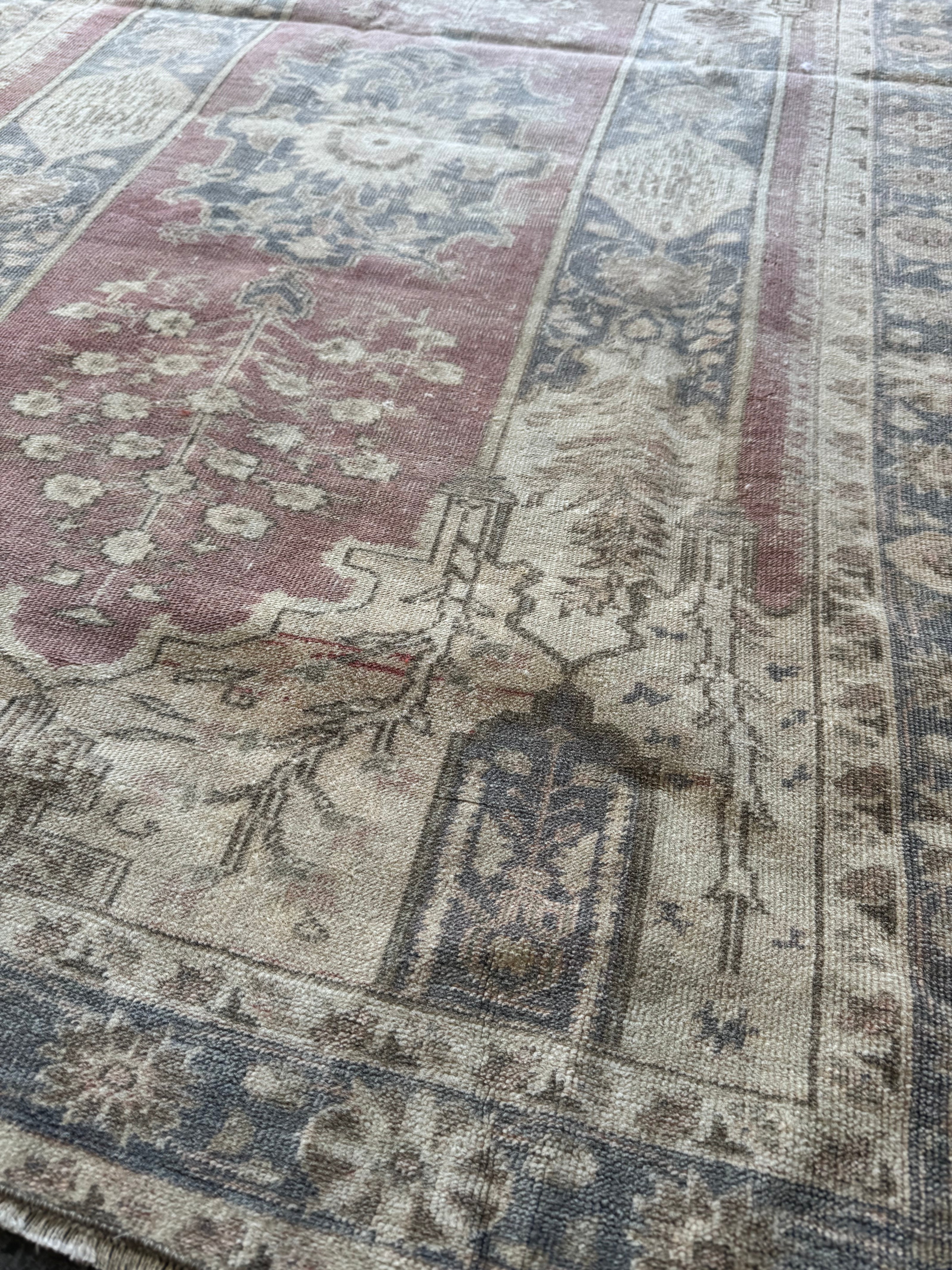 Tyrkneskur Vintage motta Anatolia 114x166cm