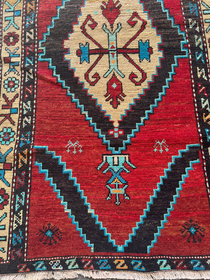 Tyrkneskur Vintage motta Anatolia 93x164cm