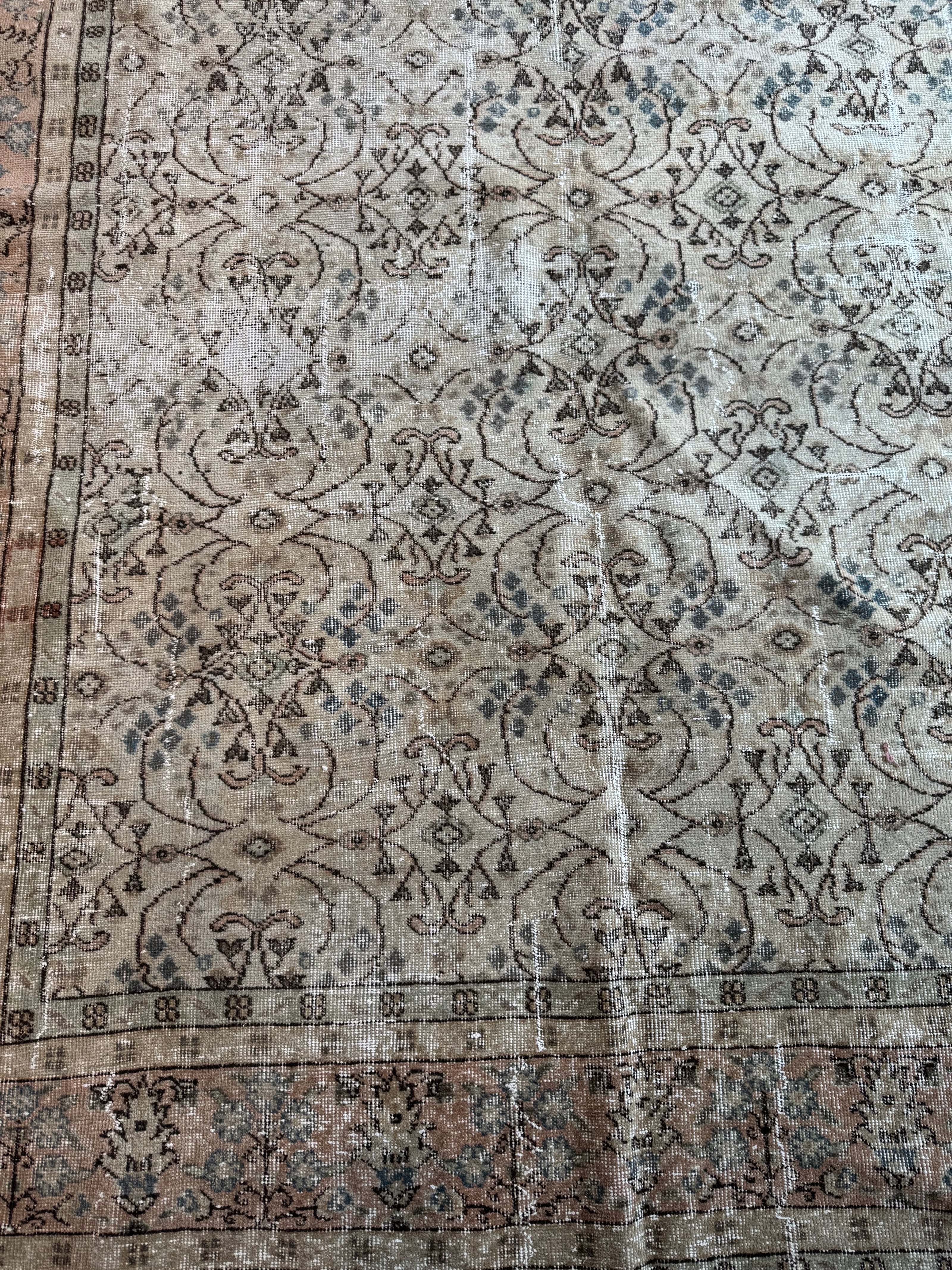 Tyrknesk Vintage motta 211x305cm