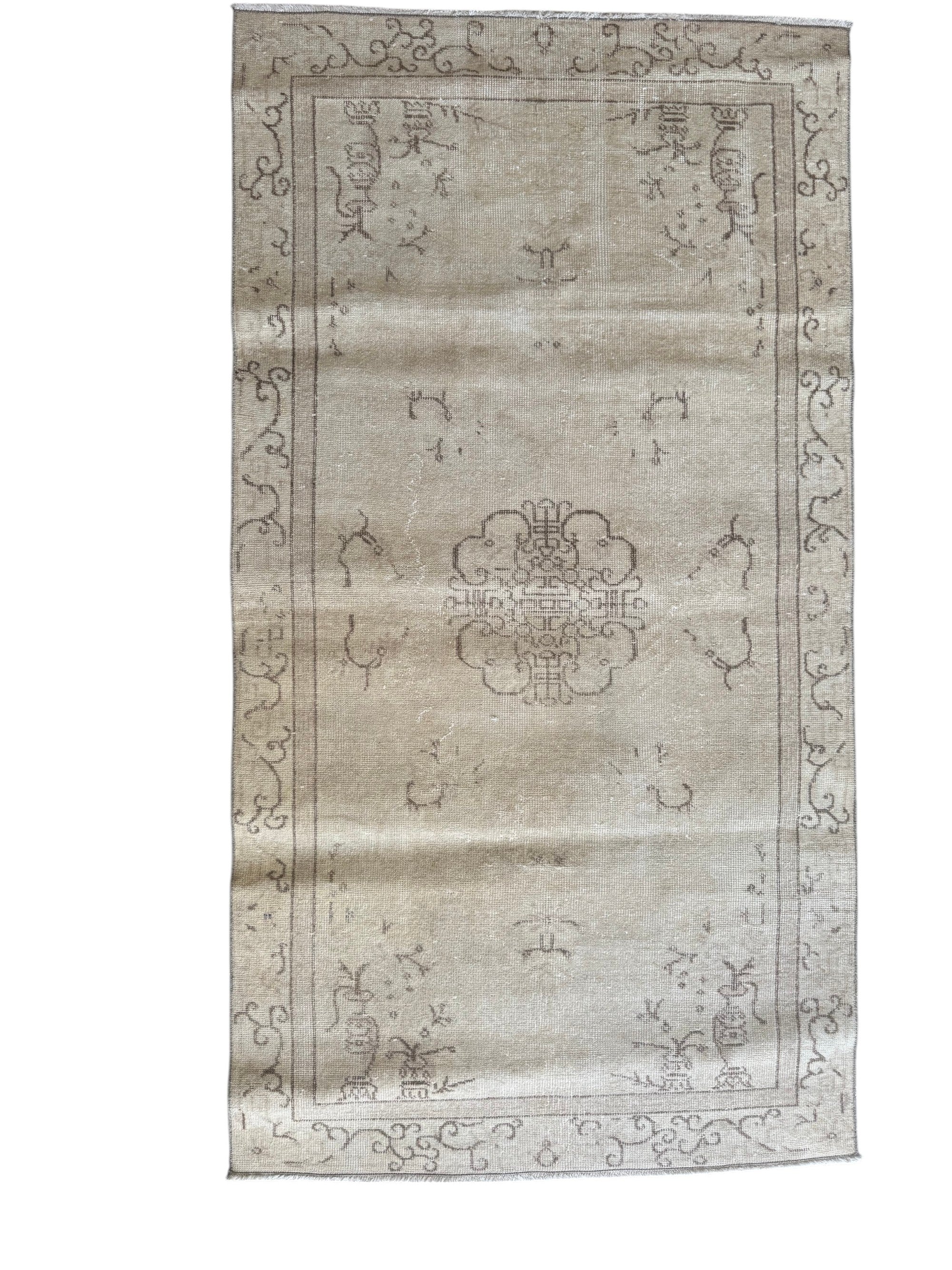 Tyrkneskur Vintage motta 110x205cm