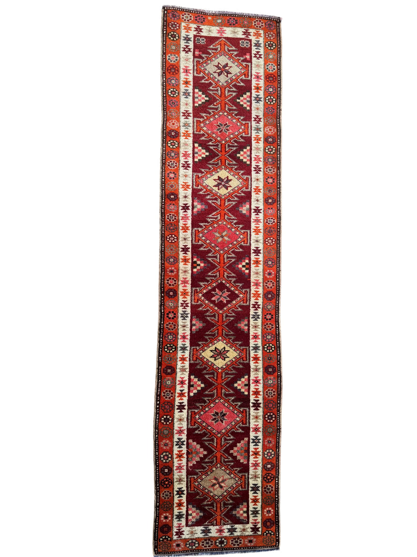 Tyrkneskur Vintage renningur 83x347cm