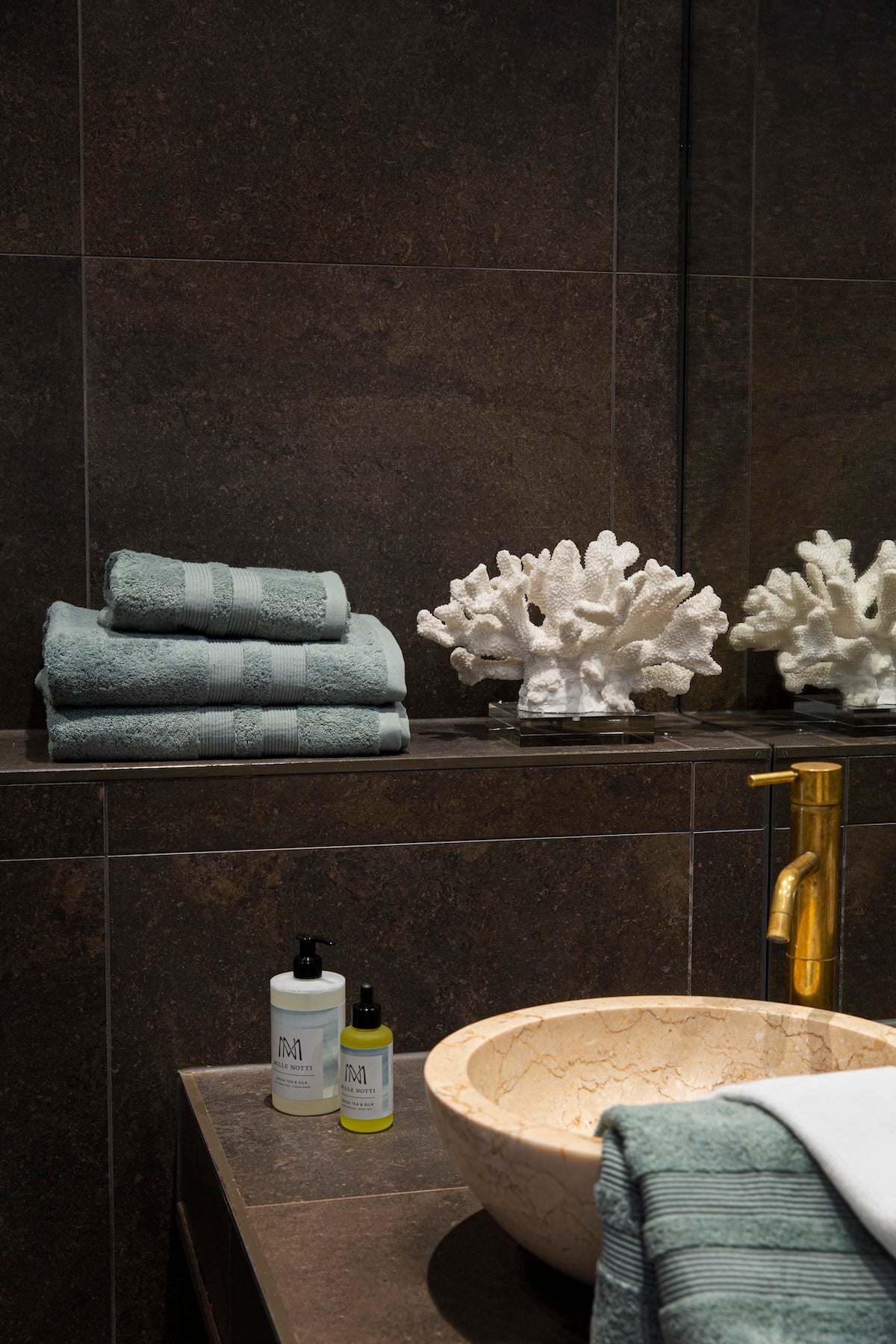 Fontana Organic Grey-green – Handklæði
