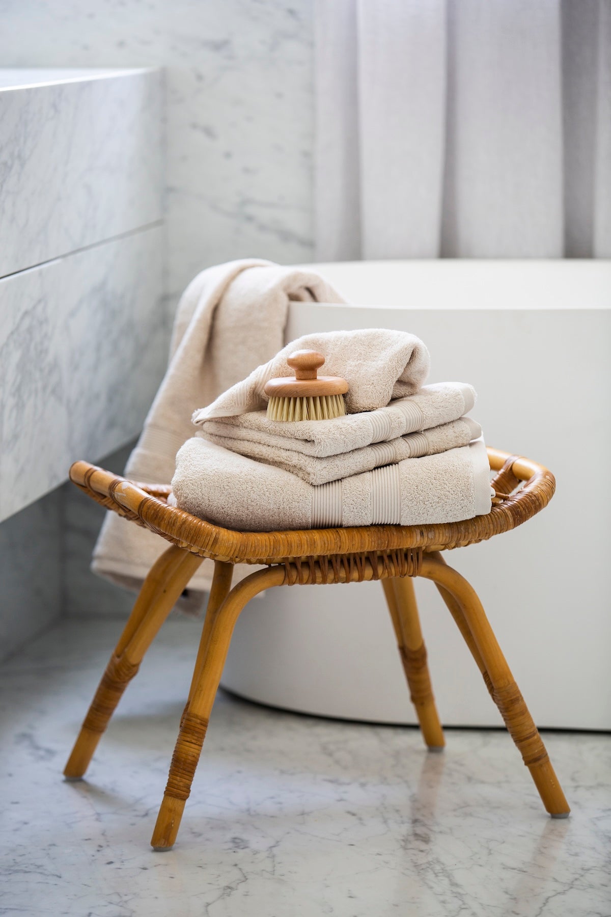 Fontana Organic Ivory – Handklæði