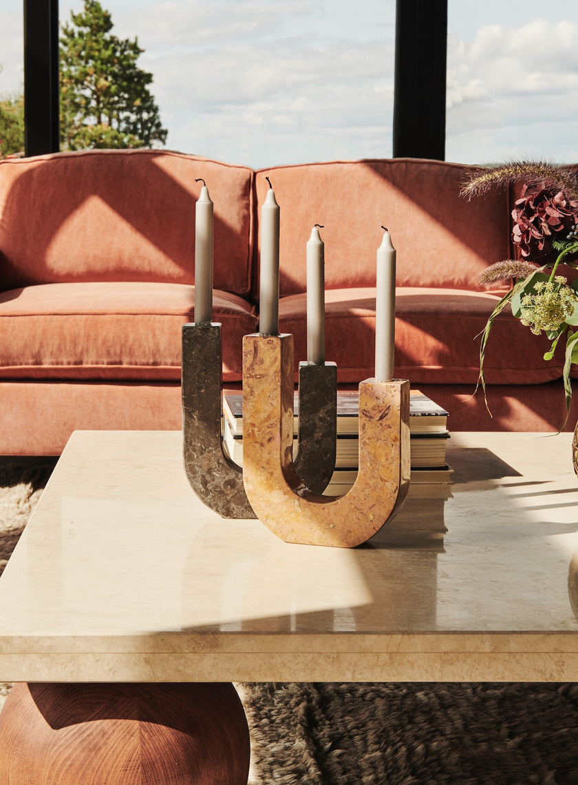 Arco kertastjaki grár