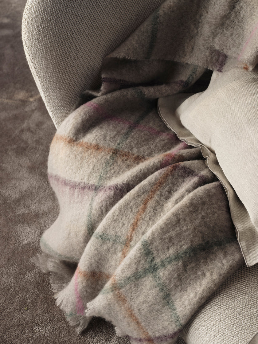 Ziena Púðaver  Beige/grænt