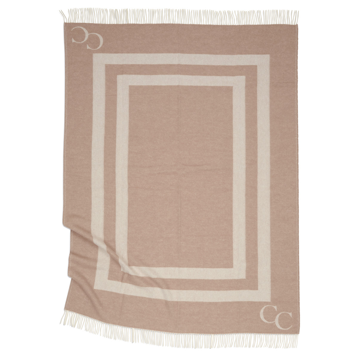 Teppi Monogram Beige