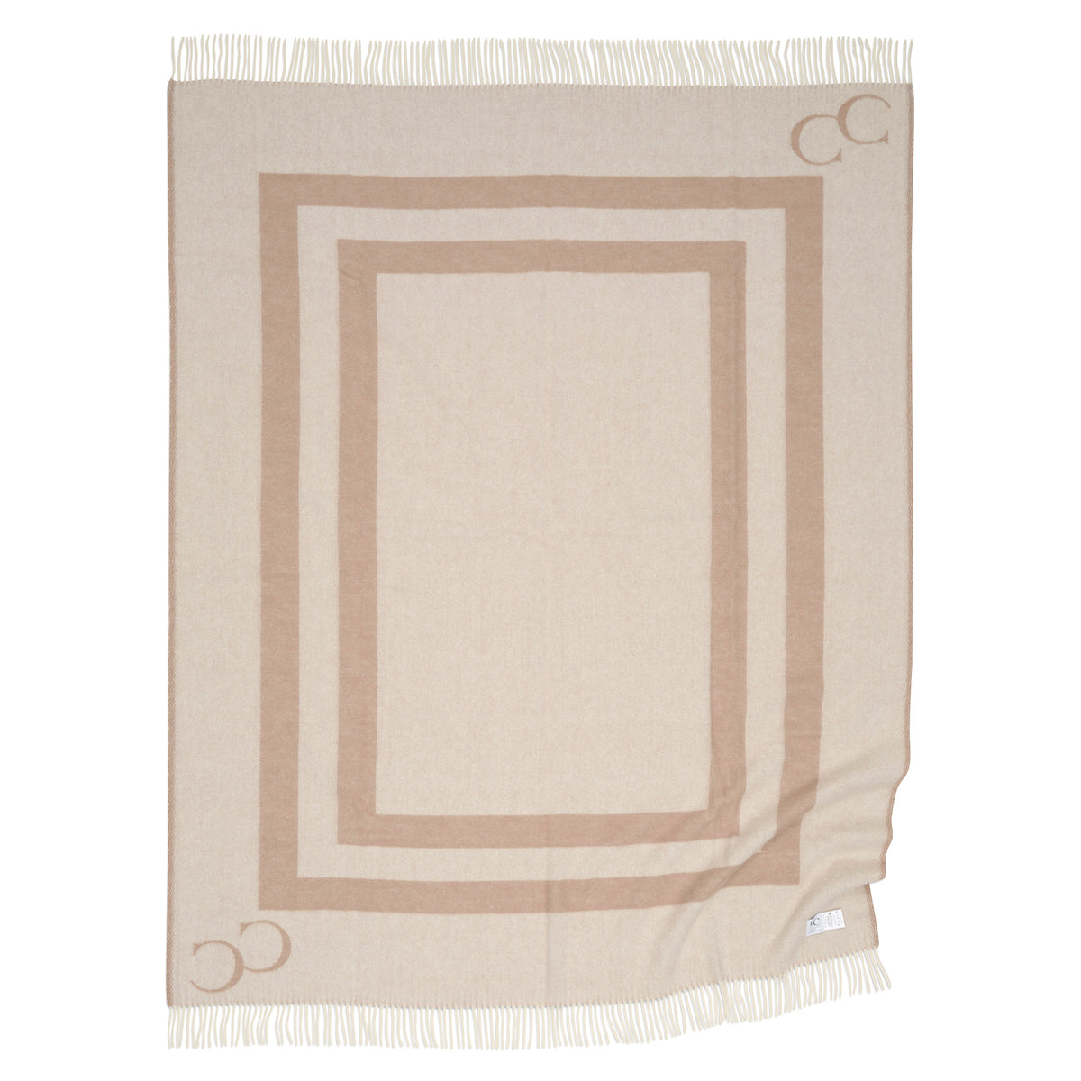 Teppi Monogram Beige